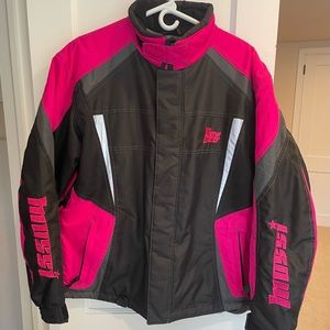 Mossi Racing Women’s Snowmobile Winter Jacket, reflective, size XL